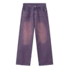 IEFB Men's Jeans New Korean Personality Straight Wide Leg Denim Pants Fashion Autumn Spring Vintage Male Trousers 9A5577