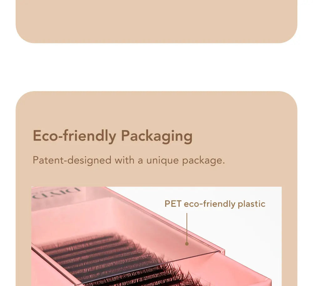 DIYDAY Dark Brown 3D 4D 5D Eyelashes W Shaped Premade Fan Lashes Easy Apply Thick Crisscross False Mink Eyelash Extension