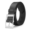 New men's luxury belt PU leather belt metal pin buckle high-quality well-known brand designer belt jeans men's belt