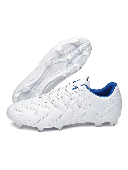 Training-specific AG/FG Soccer Boots, Breathable PU Upper, Abrasion-resistant TPU Sole, Optimized Stud Pattern for Enhanced Agi