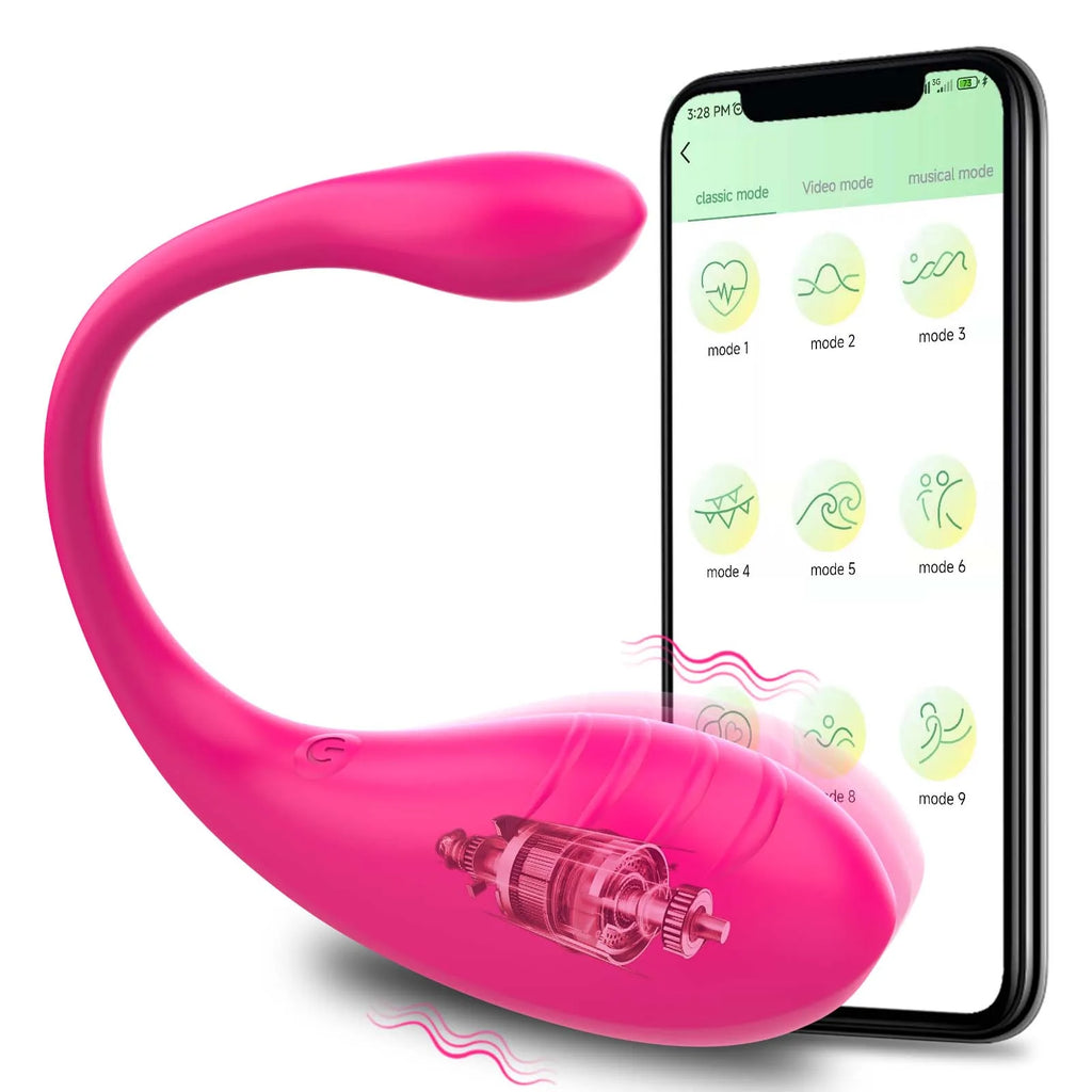APP Controlled Vibrator Bullet Vaginal G Spot Anal Vibrating Egg Massager Wearable Stimulator Adult Sex Toys for Women Couples