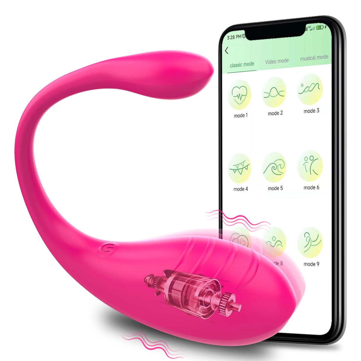 APP Controlled Vibrator Bullet Vaginal G Spot Anal Vibrating Egg Massager Wearable Stimulator Adult Sex Toys for Women Couples