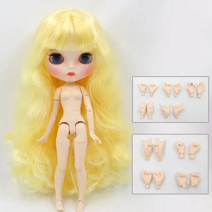 ICY DBS Blyth Doll icy 1/6 bjd 30cm toy white skin joint body naked doll or doll clothes shoes
