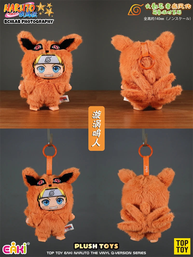 In Stock Original EAKI Naruto Blind box Naruto Shippuden Party Series Naruto KeyChain Doll  Toy Collection Gift