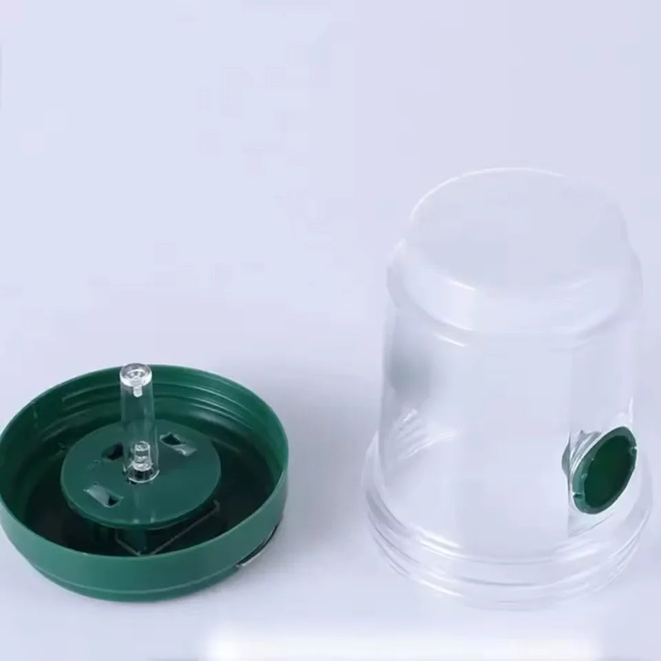 Solar Powered LED Insect Killer Mosquito Zapper Outdoor Hanging Trap Safe Non-Toxic Reusable Lamp Light Trap Pest Control Light