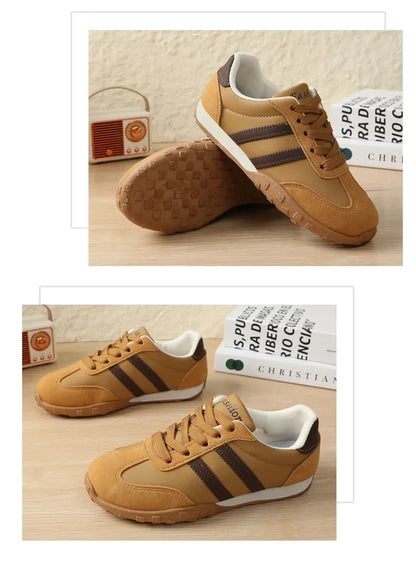 Adidas Women's Retro Sport Shoes Comfortable Flat Bottom Casual Shoes Soft Sole Unisex Spring Summer New Style Dequn Shoes