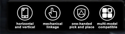 SEAMETAL Car Dashboard Phone Bracket Universal Auto Cellphone Stand For GPS Navigation Universal Desk Windshield Hanging Holder