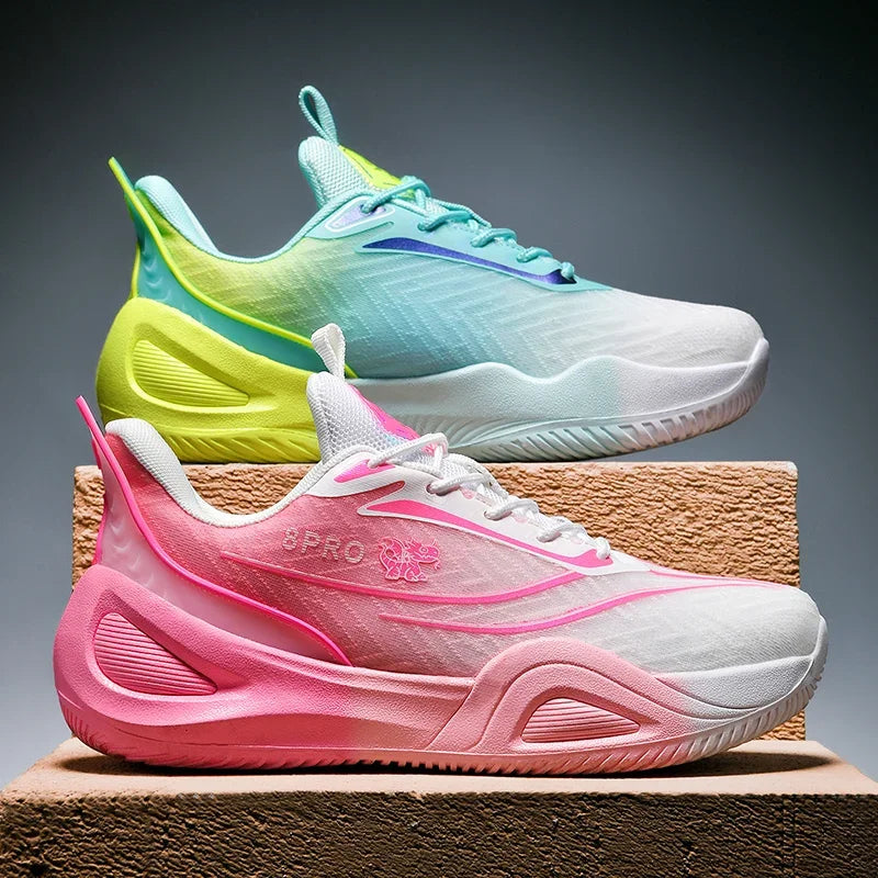 Men Basketball Shoes Unisex High Quality Sneakers Women Light Sports Shoes Outdoor Unisex Breathable Athletic Trainer Non-slip