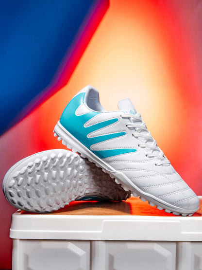 Breathable TF Turf Soccer Cleats Non-Slip Wear-Resistant Strong Grip Ankle Support Stable Lightweight Flexible