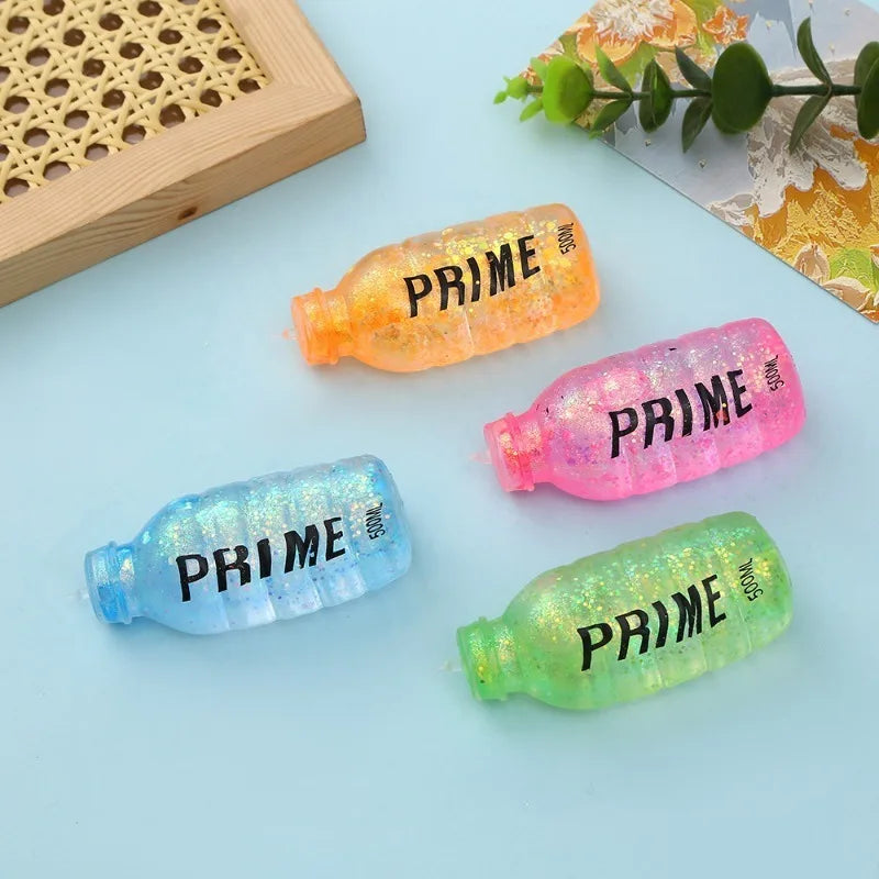 Tabas Squishy Beverage Bottle Squeeze Toy Soft Aurora Maltose Fidget Squishes Fun Stress Relief Sticky Toy Relieve Anxiety Gift