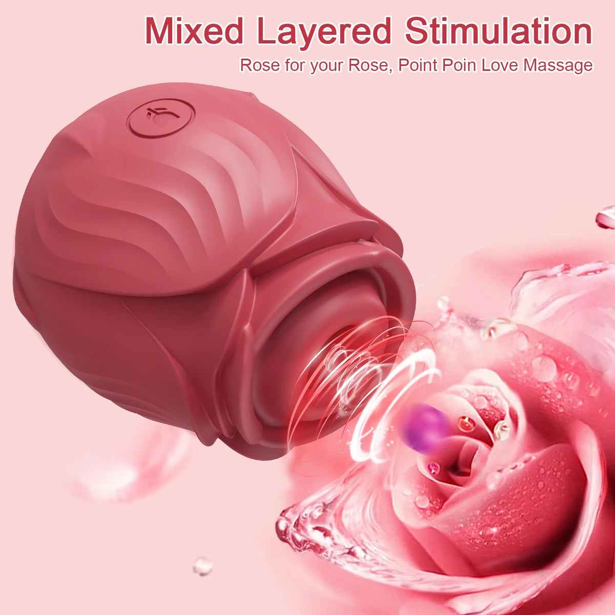 Rose Suction Personal Massager
