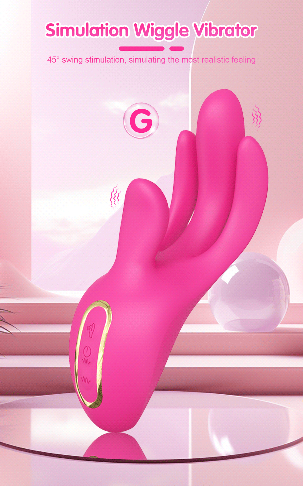Sex Toys New Style Penetration Vagina Finger Vibrator Clitoris Stimulator Dildo Vibrator Masturbation Tools Women Vibration