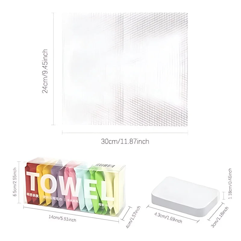14-Count Single-Use Hand Towels - Thanksgiving Cooking Helper for Grease & Food Residue Cleanup