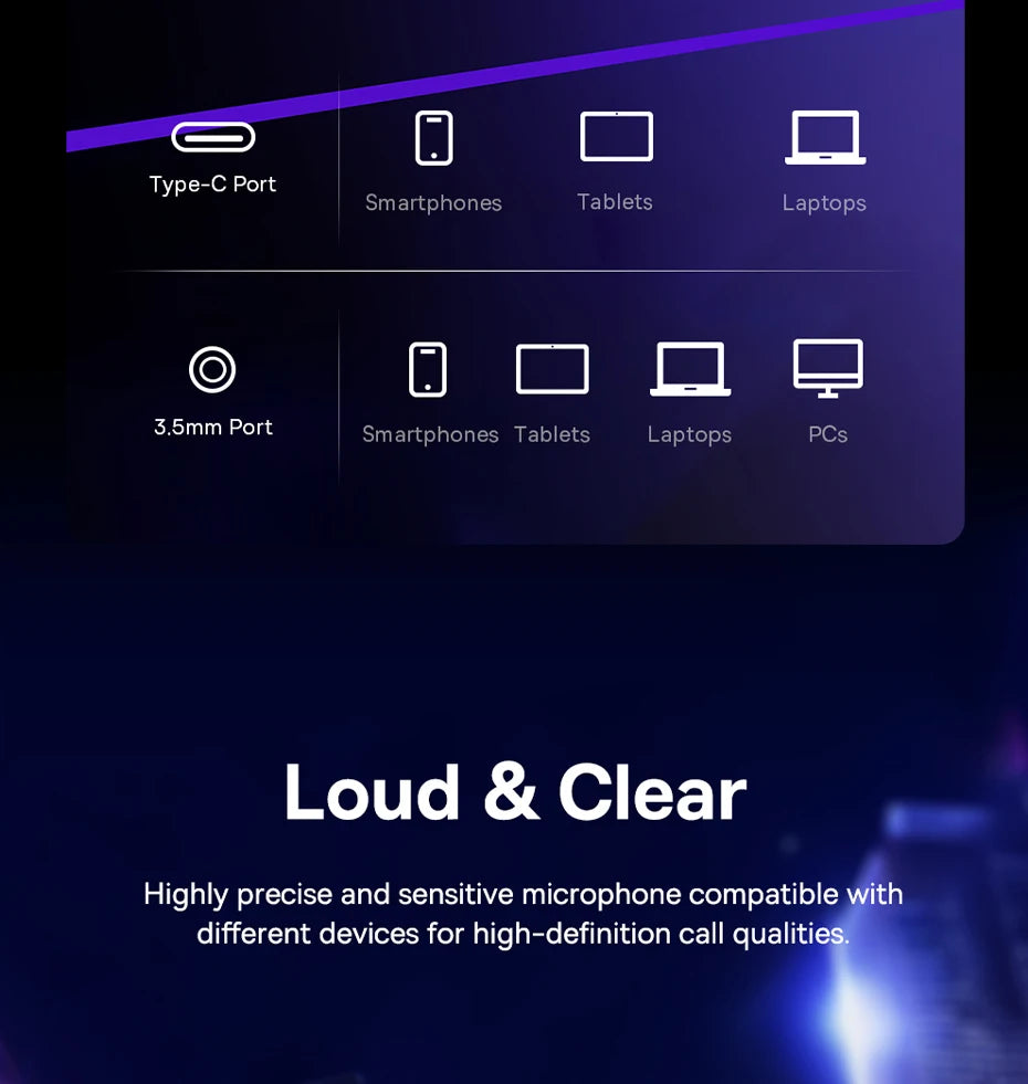 Baseus Encok CZ11/HZ11 Wired Earphones Type-C/3.5mm Jack Wired Headphones With Mic 120°Angle For Laptop Computer Tablet Phone
