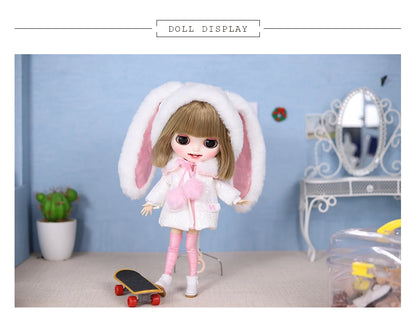ICY DBS Blyth Doll 1/6 Clothing Joint Body Princess Dress Casual Clothing Toy Gift
