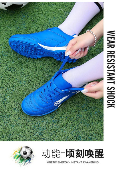 New Men Football Boots Match Non-Slip Professional Training Shoes Sneakers Grass Soccer Shoes Sport Outdoor Ultralight Unisex