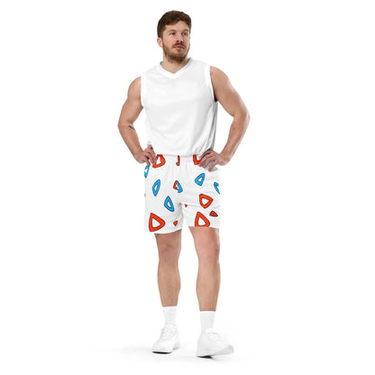 Bandai Anime Pocket Monster Togepi Pattern Allover Print Adult Kids Gym Shorts Summer Quick-dry Soft Lightweight Swim Shorts