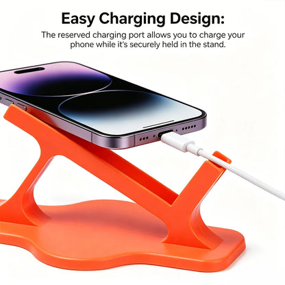 Bed Lazy Phone Stand for Side Lying, Stable Ergonomic Phone Holder for Hands-Free Viewing, Perfect for Bedtime Entertainment