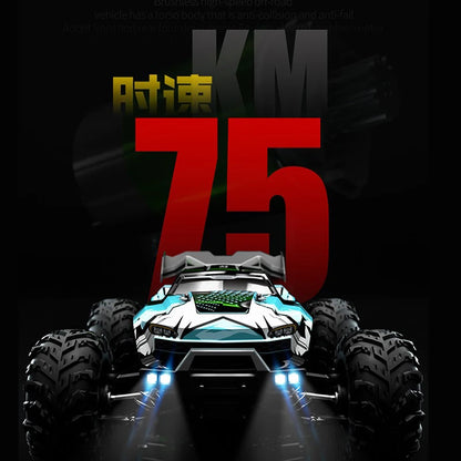 16101PRO Brushless RC 4WD Remote Control Car Max Speed 75km/h, Drift Toy Car for Boys Off-Road Climbing Racing