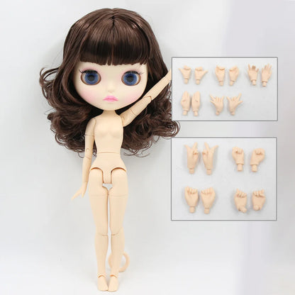 ICY DBS blyth doll 1/6 joint body white skin toy customized doll 30cm bjd random eyes colors anime toy girls gift