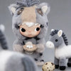 POP MART LABUBU Have A Good Run Series Vinyl Plush Pendant Trendy Blind Box Toys Mystery Box Guess Action Figure Surprise