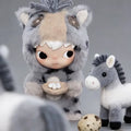 POP MART LABUBU Have A Good Run Series Vinyl Plush Pendant Trendy Blind Box Toys Mystery Box Guess Action Figure Surprise