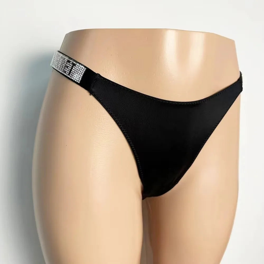 Women's Seamless Lace Thong Panties