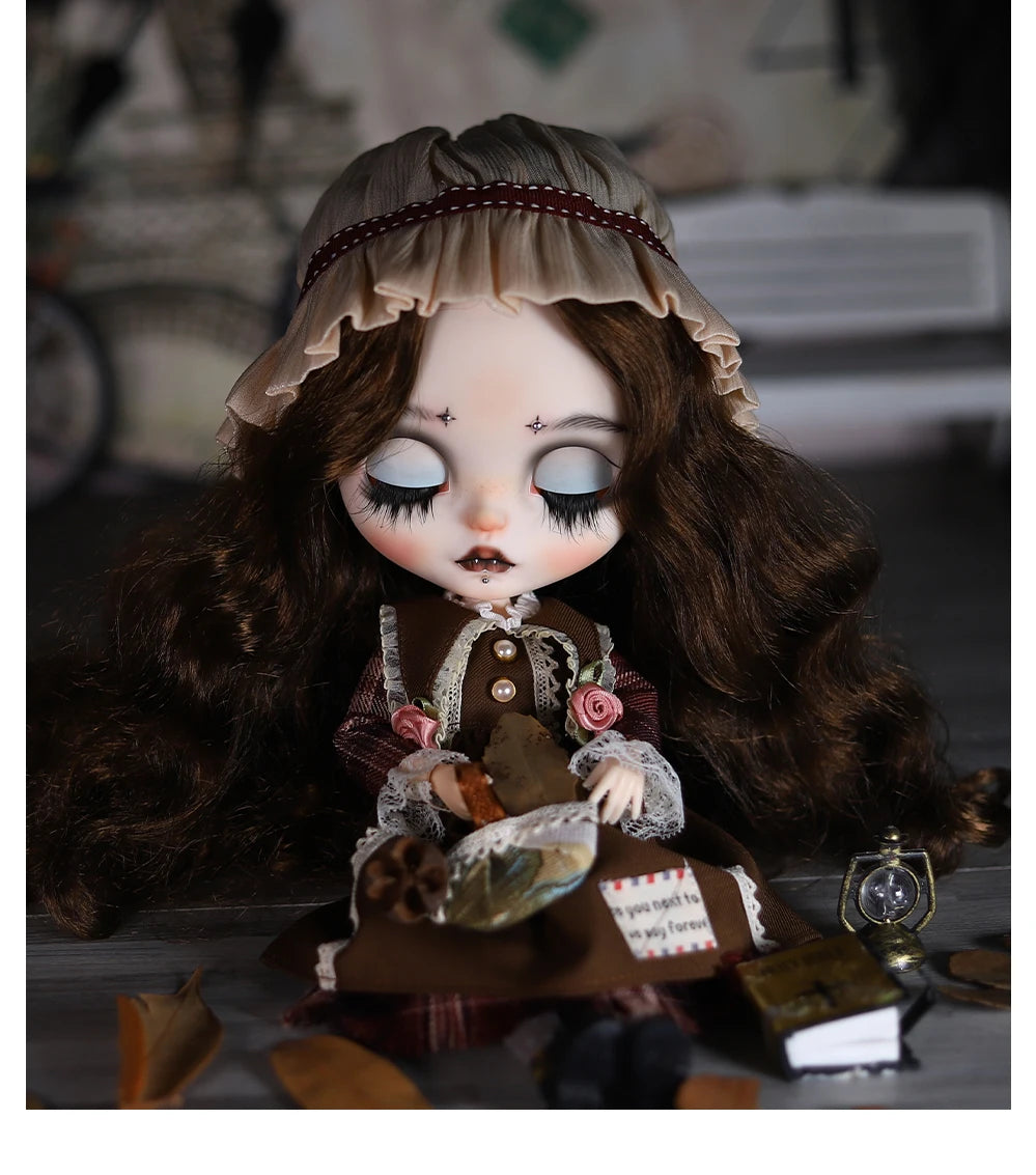 ICY DBS Blyth 1/6 doll hand-painted set double eyelids long eyelashes sleepy eyes doll set SD