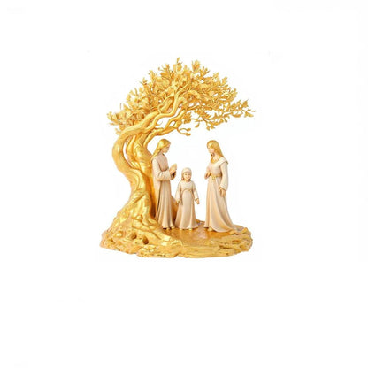 1PCS Nativity Desktop Decoration Statue Home Decoration Office Decora Art Theme Party Decora Christmas Decora Jesus Scene Decora