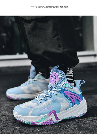 Men Basketball Shoes Women Unisex Unisex Outdoor Non-slip Trainer Light High Quality Athletic Sneakers Breathable Sports Shoes
