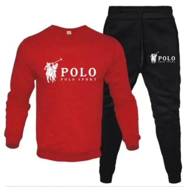 Men's Printed Sweatshirt & Jogger Set