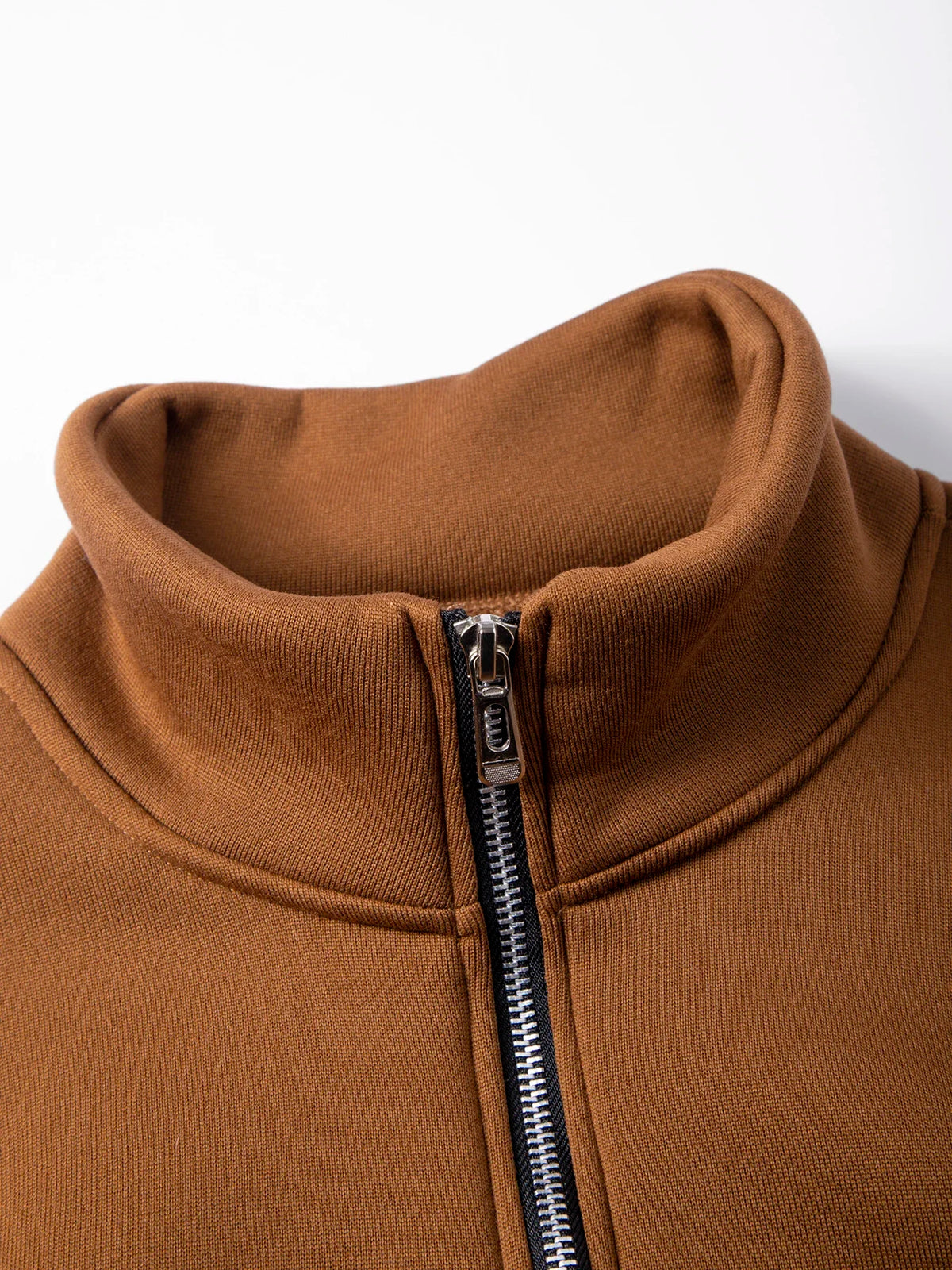 Men's Solid Turtleneck Knit Pullover