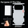 For iPhone 17 Pro Max Air 17Pro 17PM 17Air HD Side Frame Back Full Coverage Protective Film For iPhone17 Border Hydrogel Film