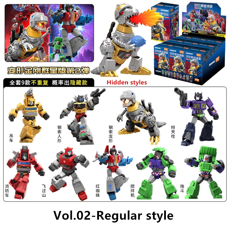 Transformer Building Blocks Blokees Optimus Prime bumblebee Limit Edition Action Figure Transforming toys Robot Model Kids Gift