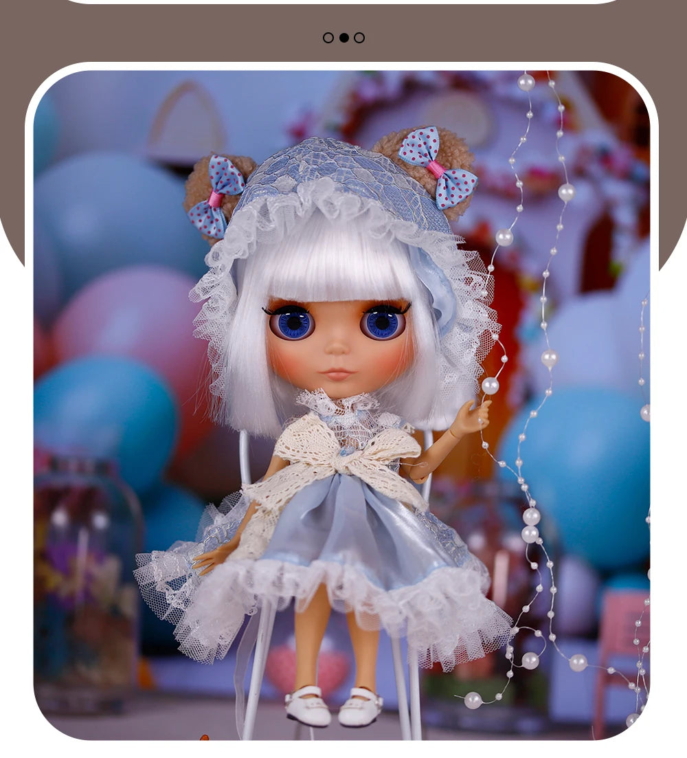 ICY DBS Blyth Doll Tan Skin Matte Face With Eyebrows Special Price 1/6 BJD JOINT body Neo Anime