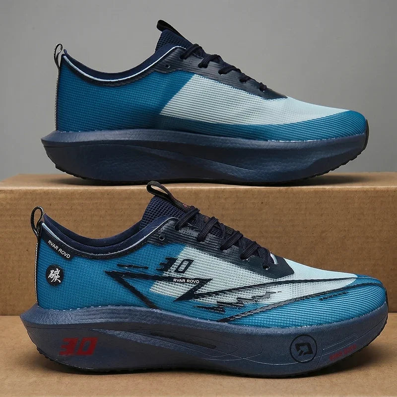 Men's Running Shoes Outdoor Luxury shoes Cushioning Race Breathable Couple Off-road Sneakers Non-Slip Mesh Trainer Shoes Fashion