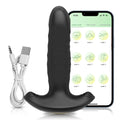APP Thrusting Anal Vibrator for Adult Massager Telescopic Dildo Wireless Butt Plug Gay Sex Toy for Adult Sex Products