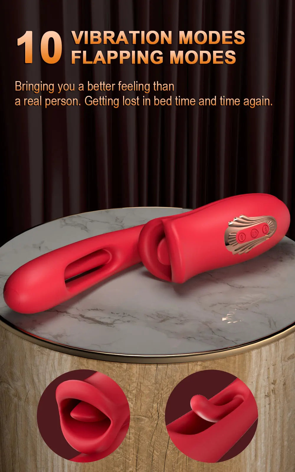 Dual-Action Suction Personal Massager