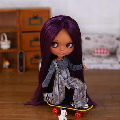 ICY DBS Blyth Doll BJD Joint Body dark Skin Set 1/6  30cm Girl  Gift Anime SD