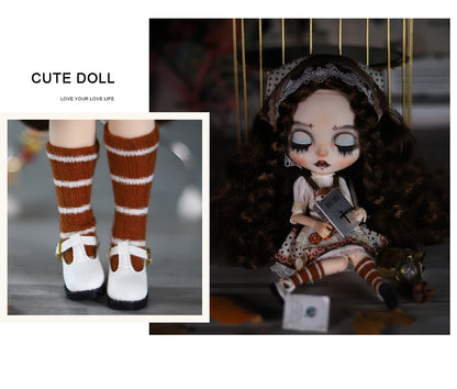 ICY DBS Blyth 1/6 doll hand-painted set double eyelids long eyelashes sleepy eyes doll set SD