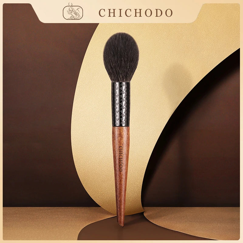 Goat Hair Precision Loose Powder Brush