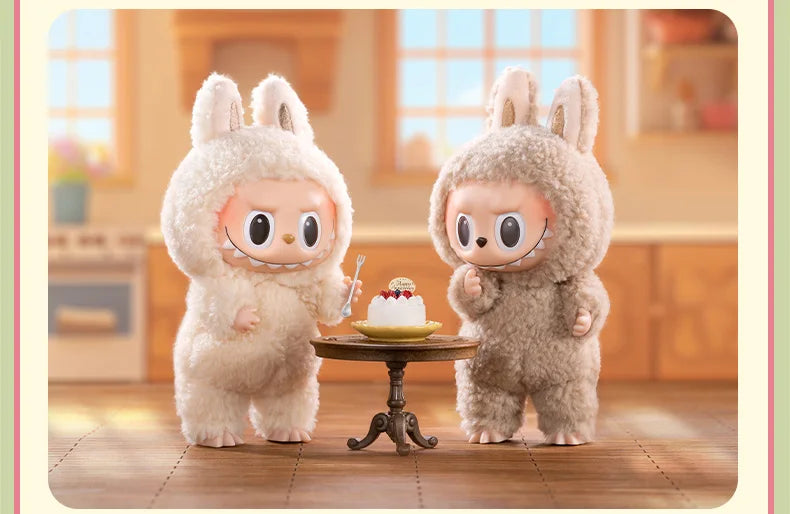 LABUB 1.0 Sweet Macaron Series-POP MART: 100% Genuine Figure, Blind Box, Sweet Theme, Collecting/Gifting, Hot Trend!