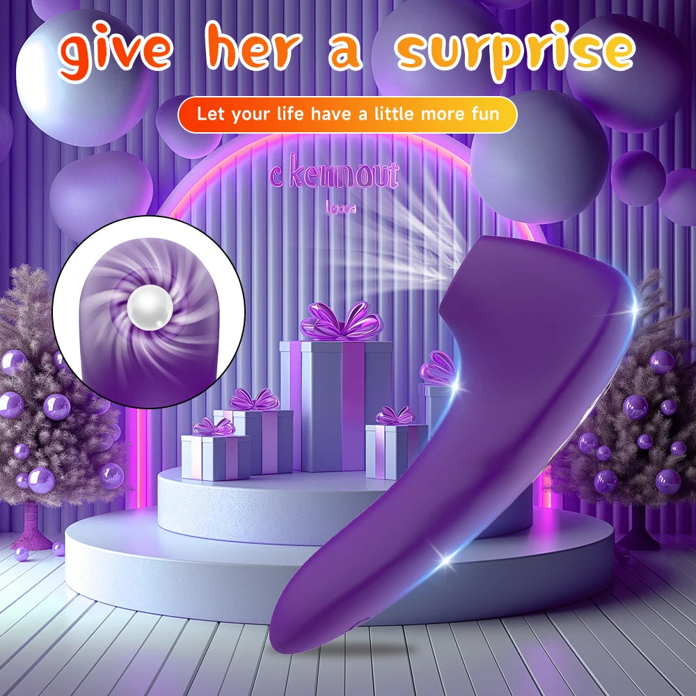 Powerful Clitoris Sucking Tongue Vibrator for Women 10 Vibration Modes  Nipples Suction Stimulator Clitoral Massager Sex Toy