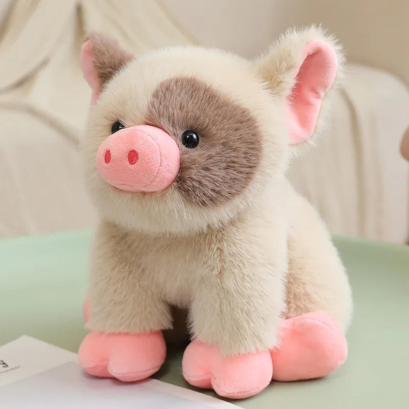 Puppy Kitten Starter Toy, Gentle Plush Pig - Ultra-Soft Bite-Sized Teething Toy, Safe for Small Breeds & Training Development