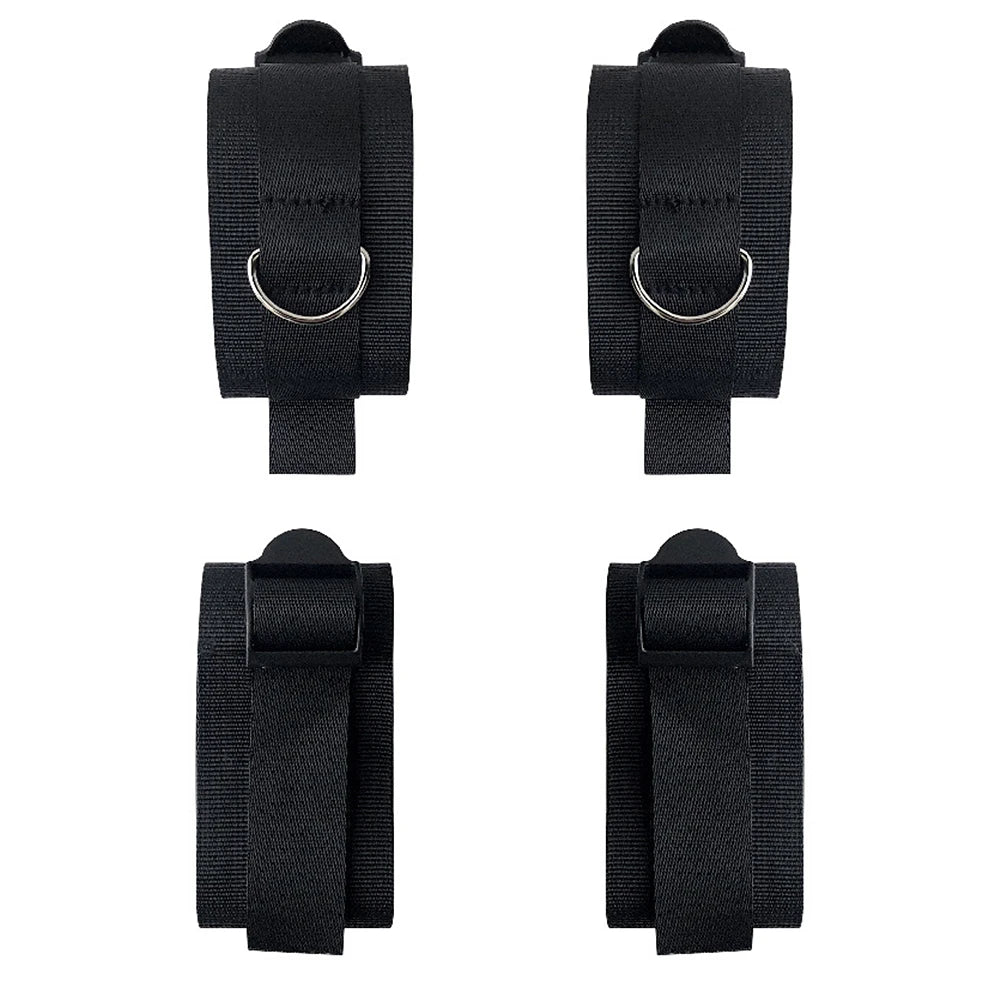 Sex Toys For Woman Couples Handcuffs Open Leg Unlock Your Wildest Fantasies with this BDSM Bed Restraints Bondage Straps