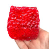 Squishy Ice Skin Maltose Fidget Toy Shiny Square Stress Relief Squeeze Toy Soft Cube Slow Rebound Toy for Friend Festival Gifts