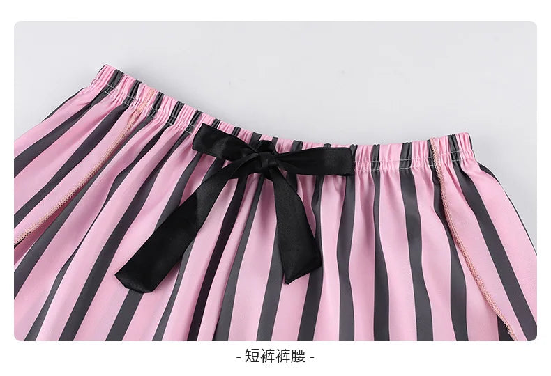 Women's Lace-Trim Sleepwear Set