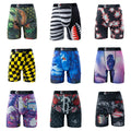 ETHIKA Men Underwear Boxers 1Pcs Breathable Mesh Crotch Man Swimming Underpants Plus Size L-3XL Mens Panties Men's Boxers Briefs