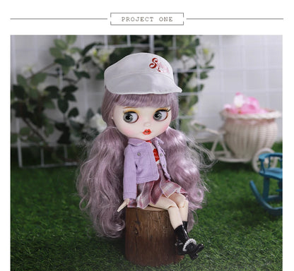 ICY DBS Blyth doll bjd joint body white black skin temperament skirt casual sports skirt 1/6 toy 30 cm girl gift anime SD