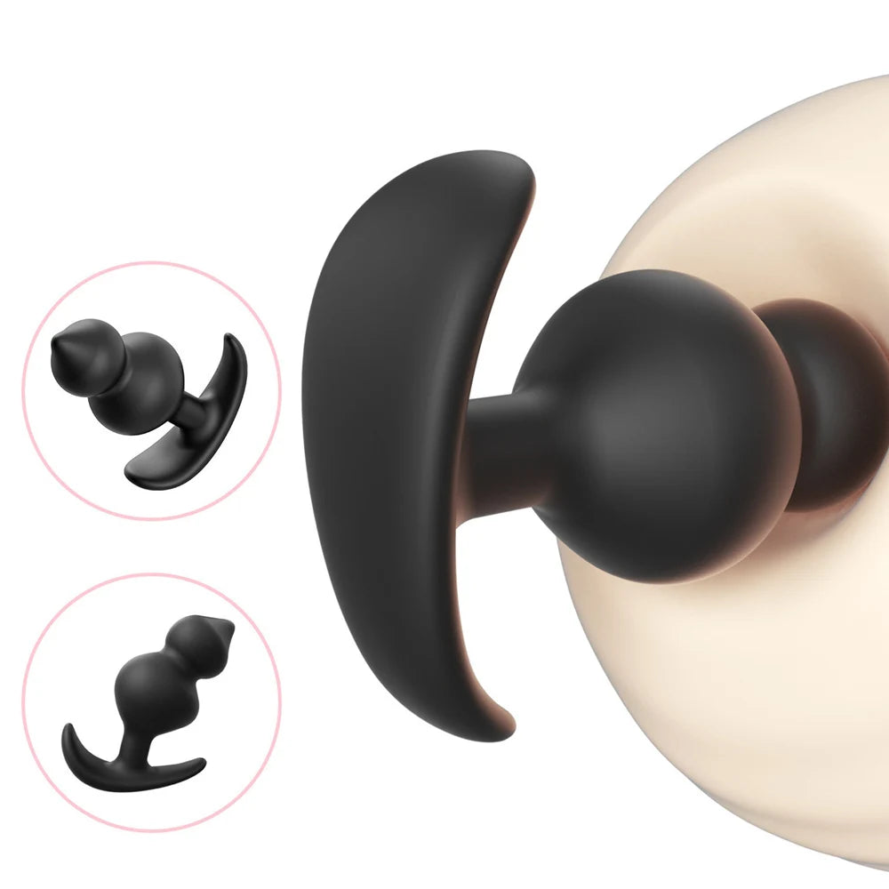 Wearable Anal Plugs With Steel Anal Beads Vaginal Balls Anal Stimulation Pull Bead Dildo Buttplug Adult Sex Toy 18+